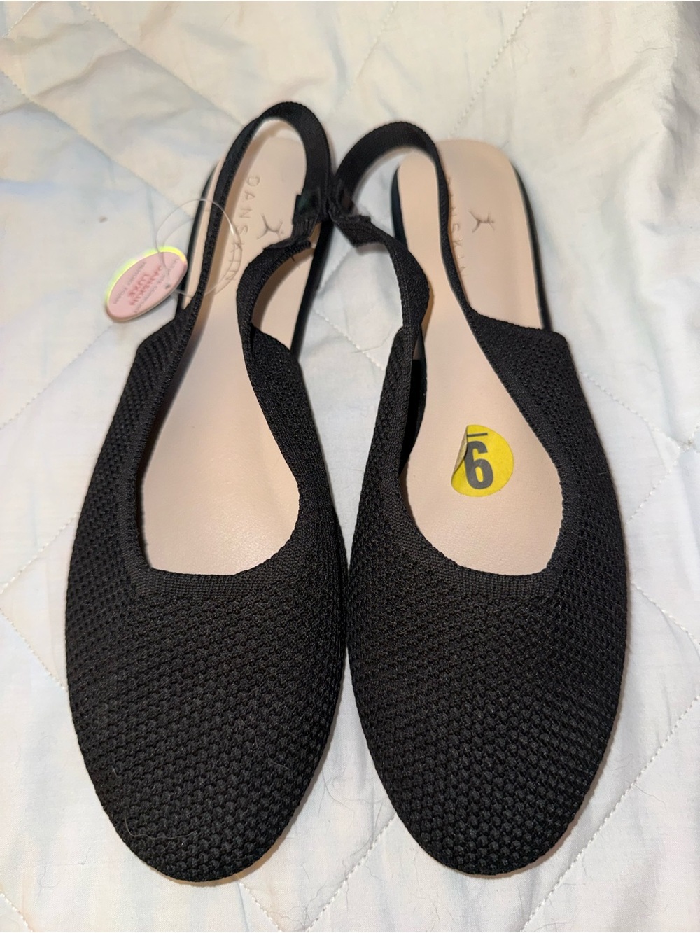 Danskin Brand New Blossom Slingback Flats